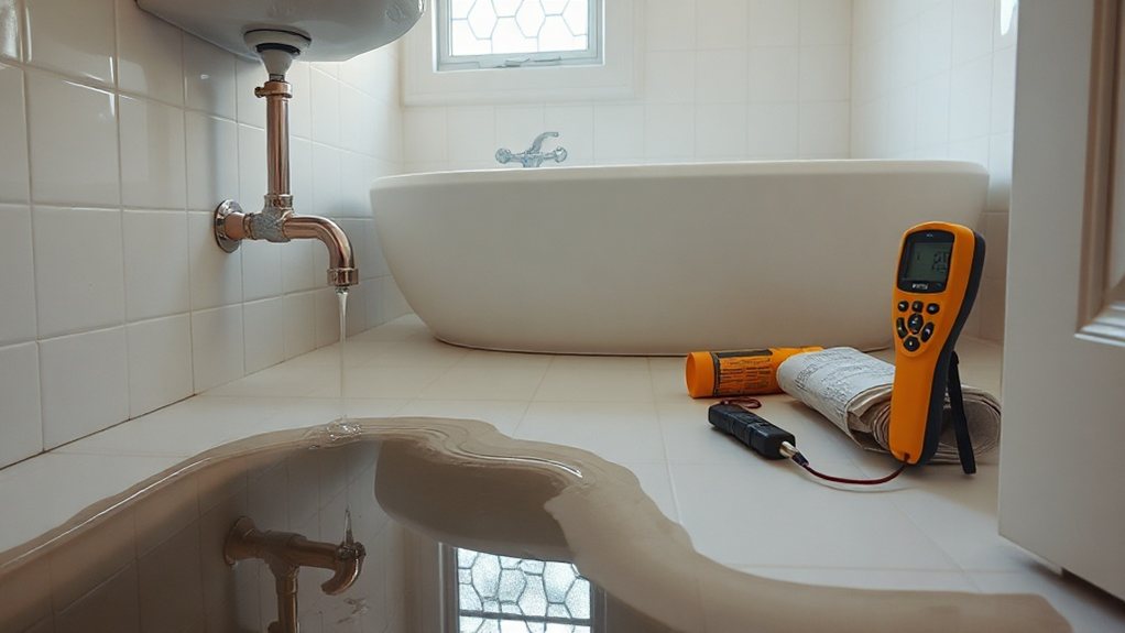 Insurer-ready escape of water trace and access report in Barnes