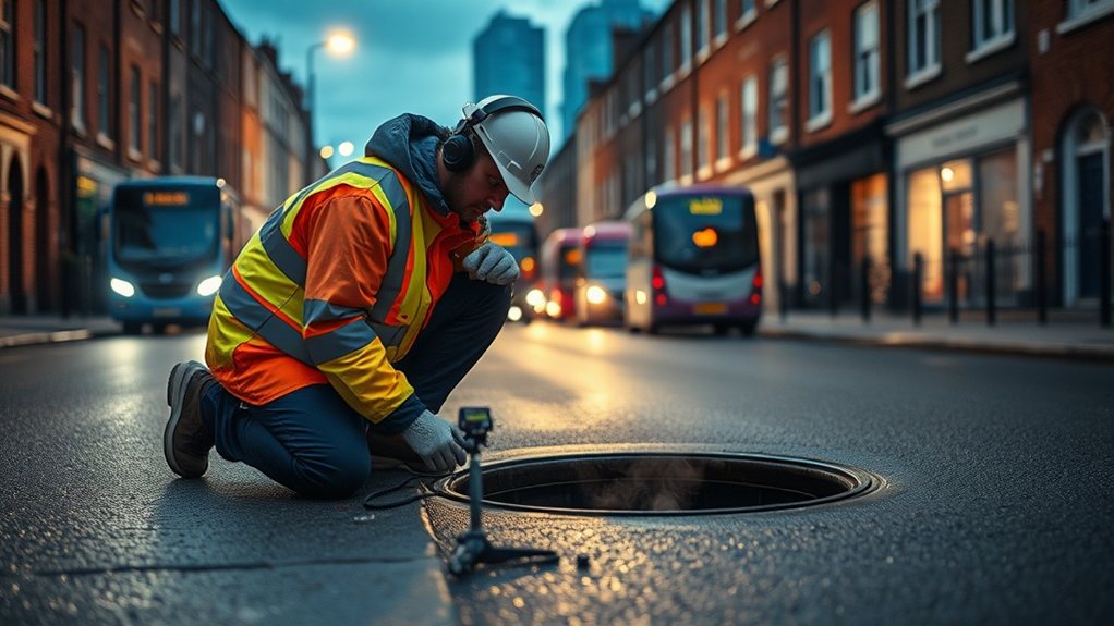 Underground Leak Detection Dalston E8 in Barnes