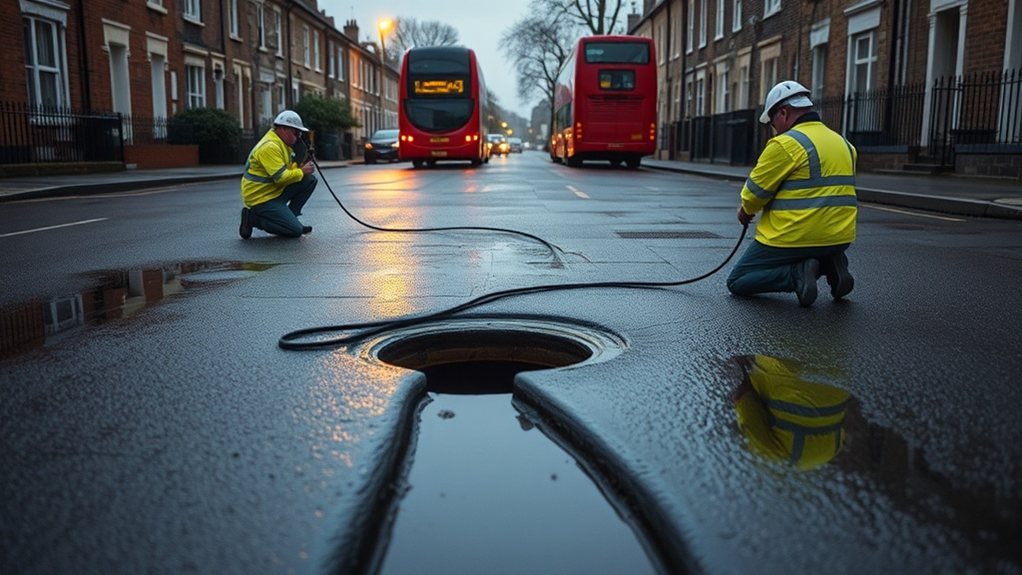 Water Main Leak Detection Upper Clapton E5 in Barnes